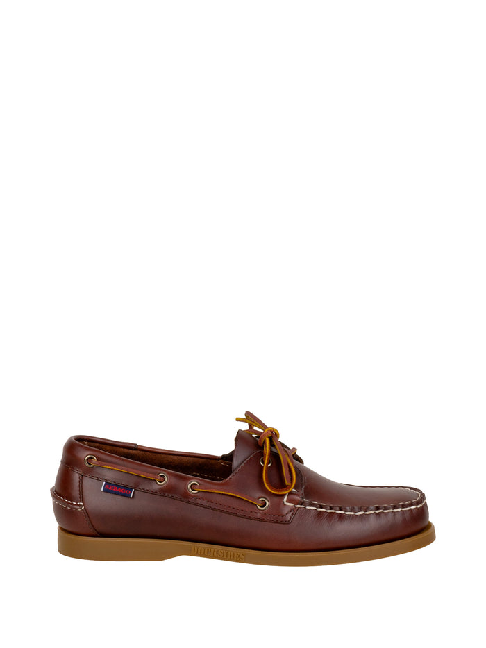 Sebago Flat shoes Brown Honey Leather
