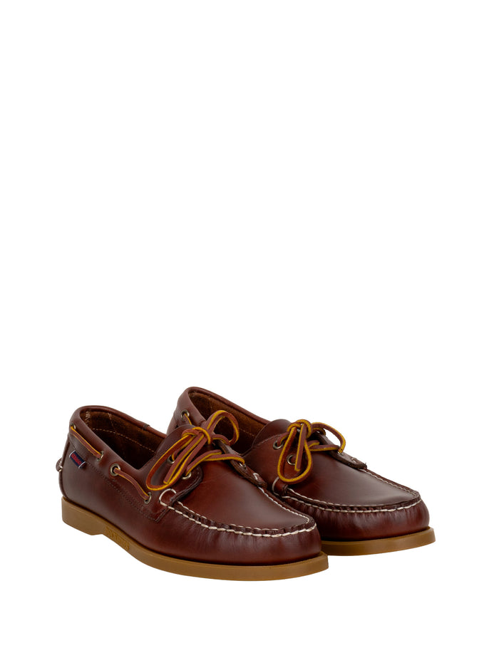 Sebago Flat shoes Brown Honey Leather