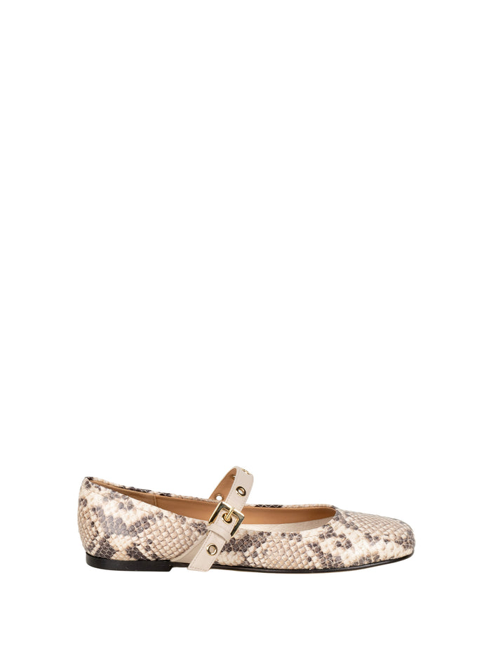 Status Flat shoes Rettile