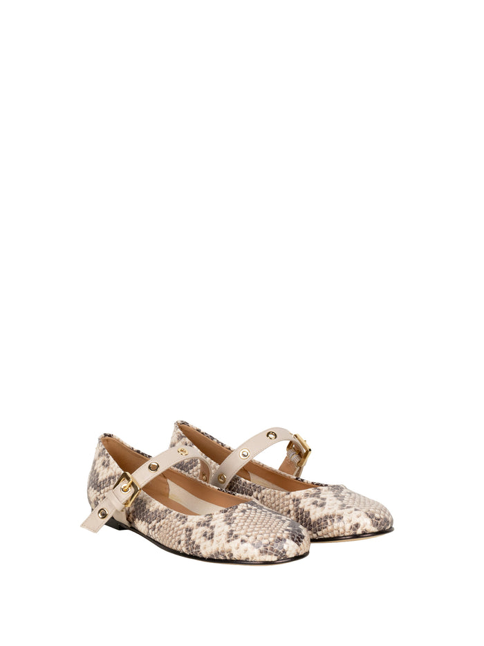 Status Flat shoes Rettile