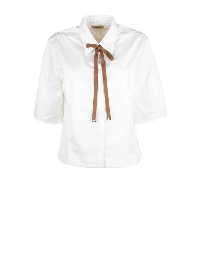 Herno Shirts Bianco Beige