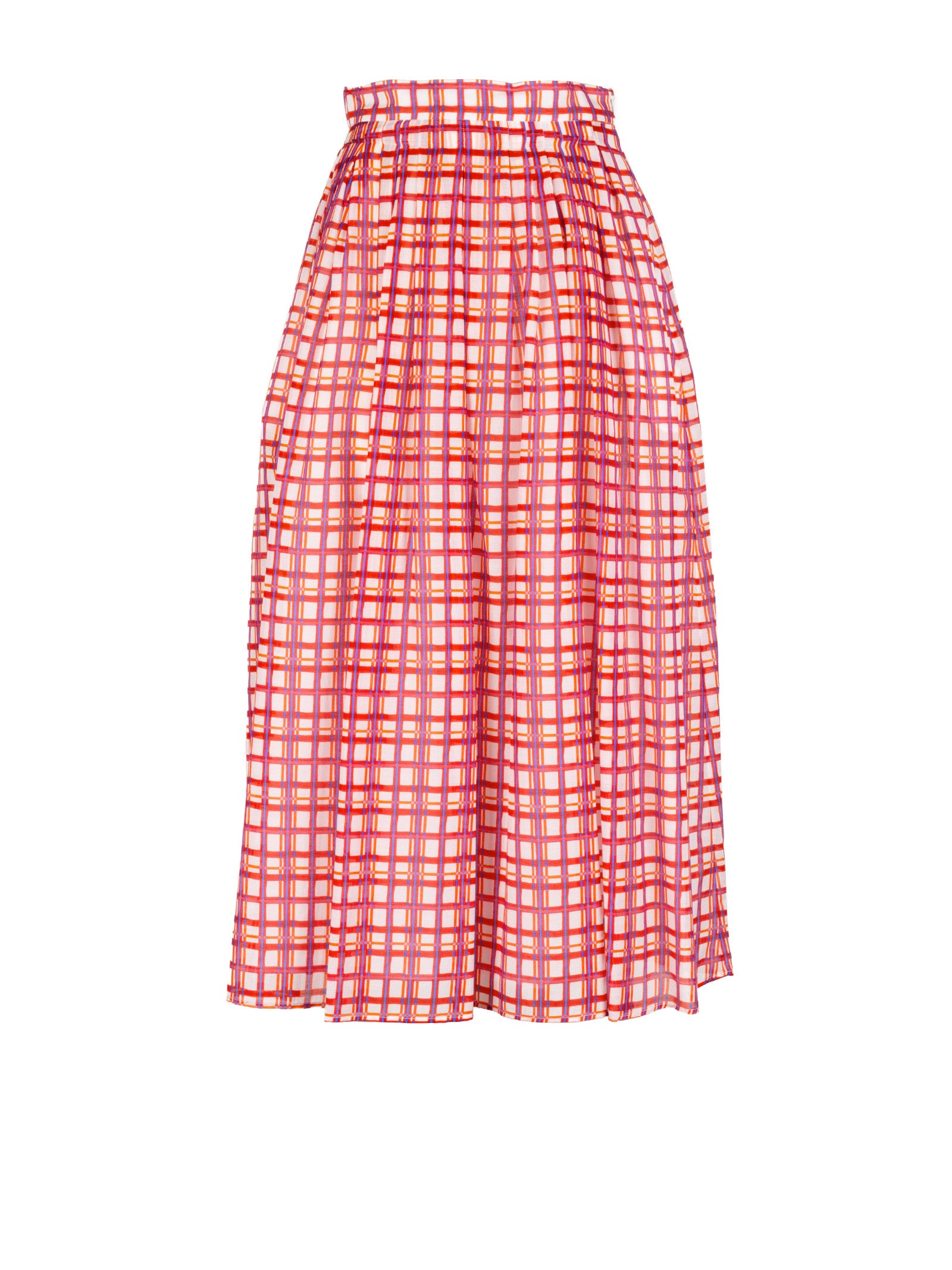 Max Mara Studio Skirts Red Cotone