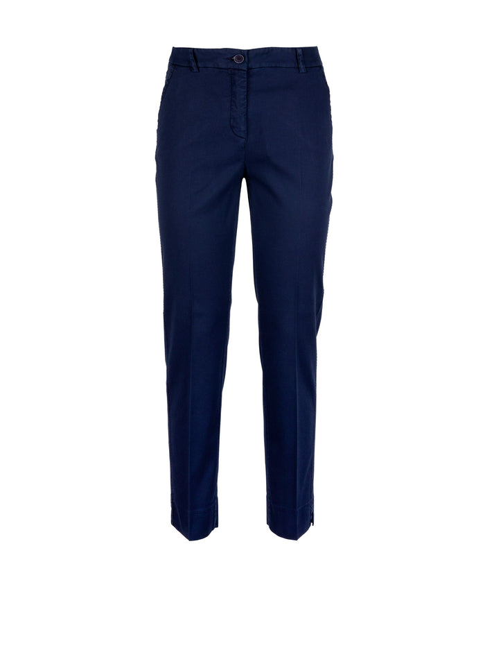 Via Masini 80 Trousers Blue