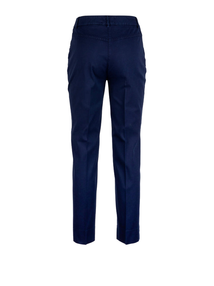 Via Masini 80 Trousers Blue