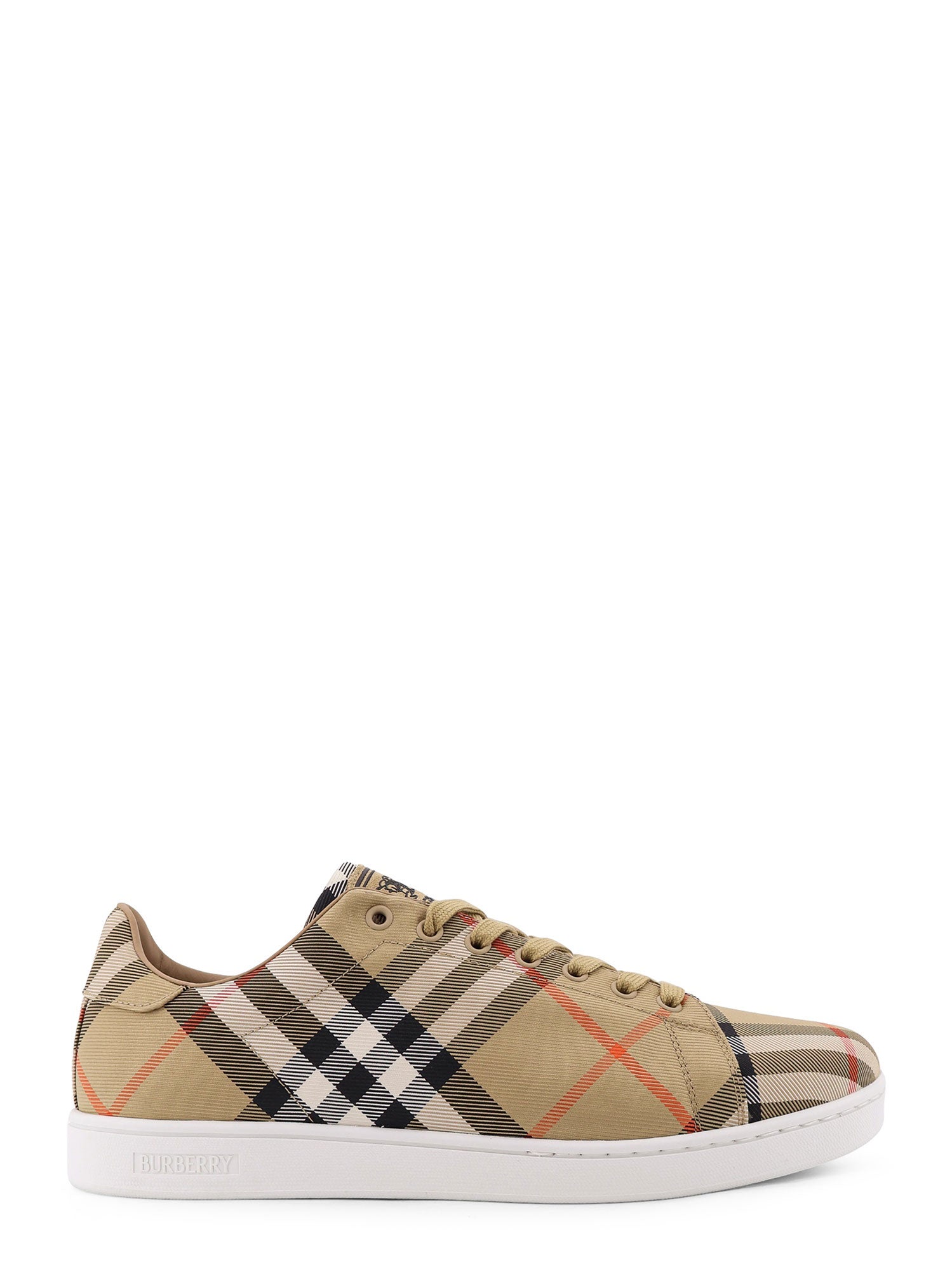 Burberry Sneakers Sand Ip Check Canvas/gomma