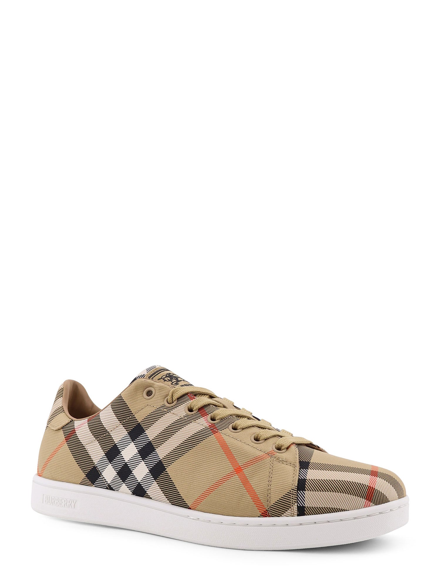 Burberry Sneakers Sand Ip Check Canvas/gomma
