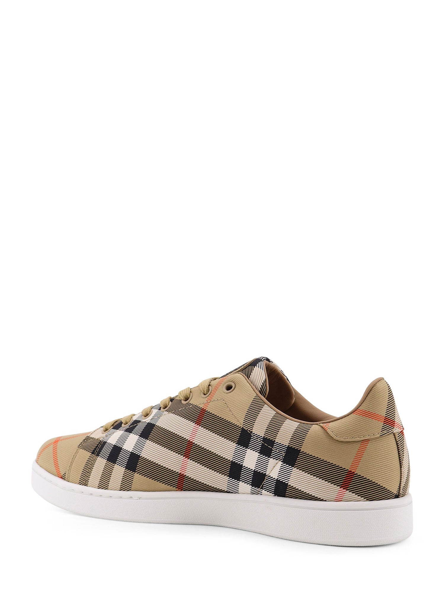 Burberry Sneakers Sand Ip Check Canvas/gomma