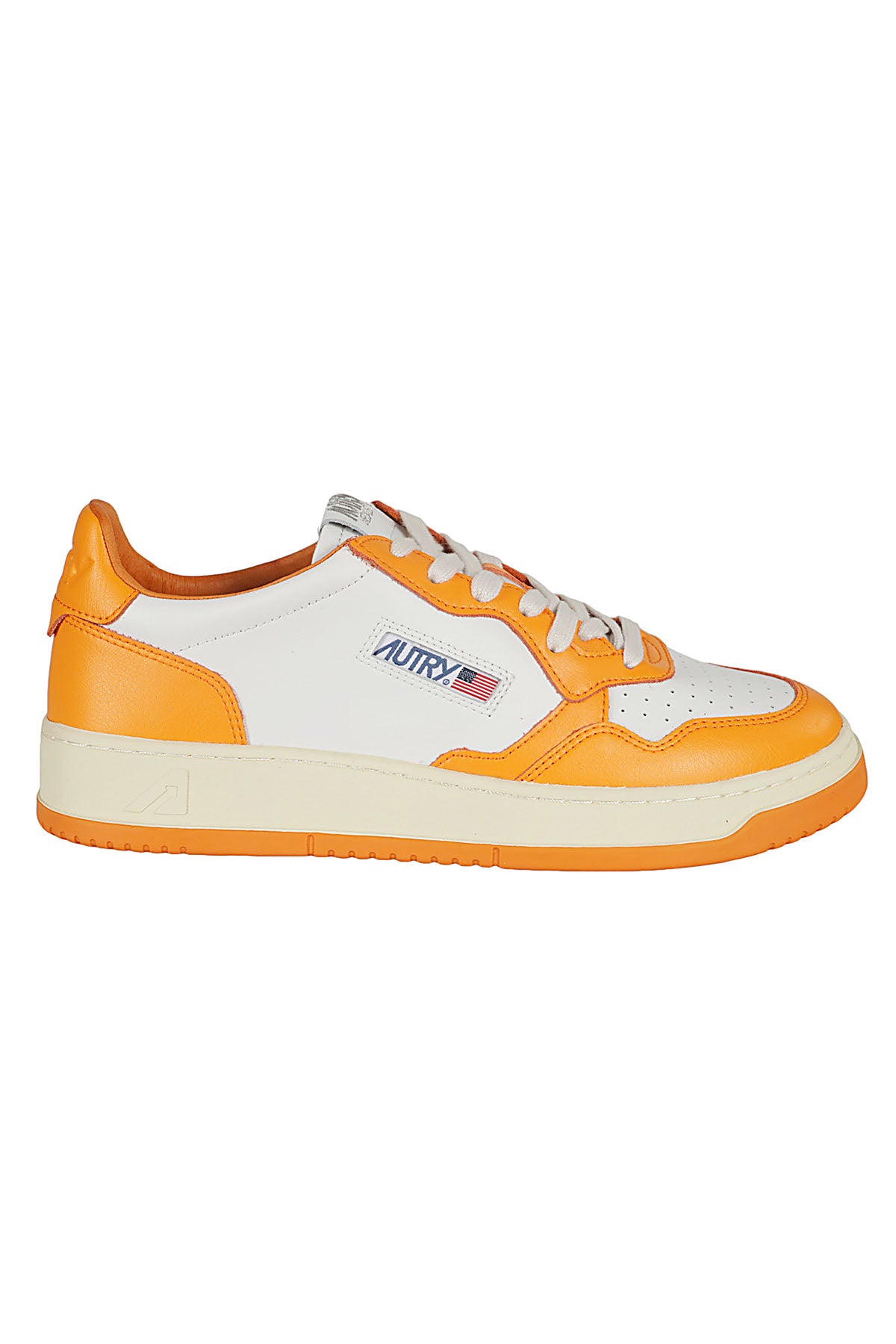 Medalist Low Man Yellow & Orange Cow Leather Calzature