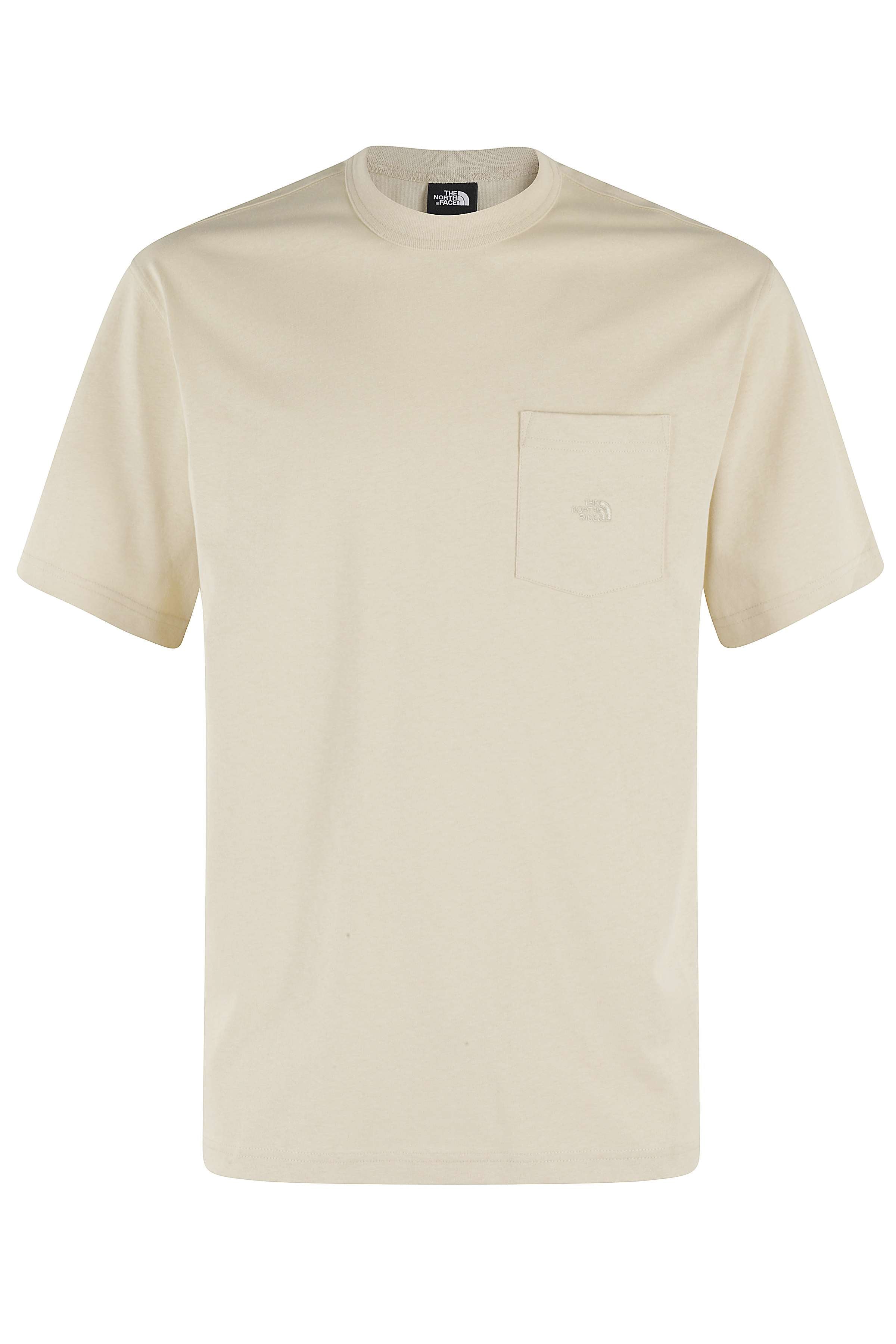 Relaxed Pocket Tee Brown Cotone T-shirt