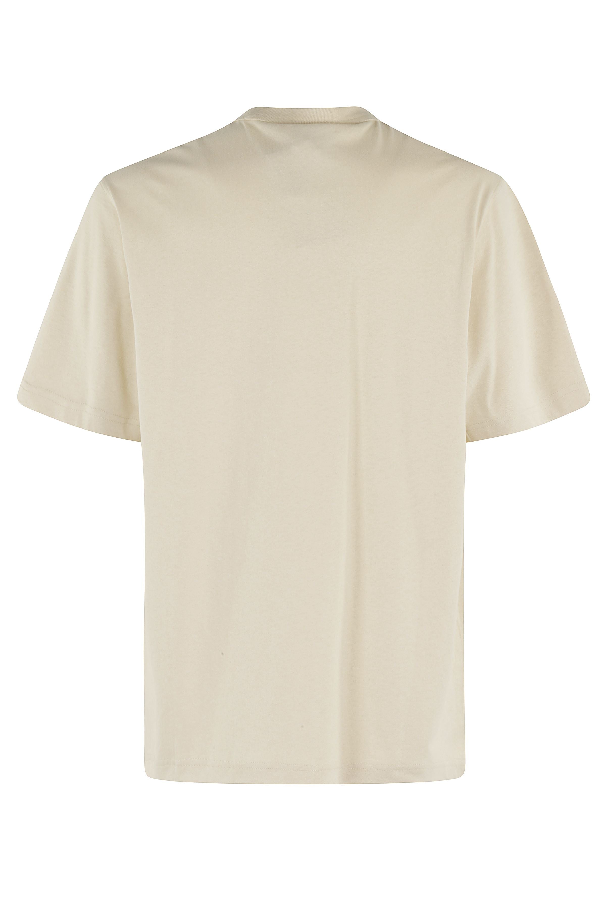 Relaxed Pocket Tee Brown Cotone T-shirt