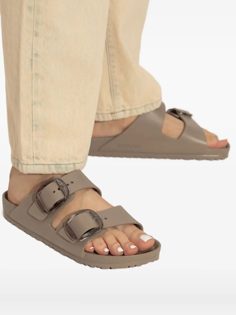 Arizona Big Buckle Eva Grey Polyurethane | Shoe