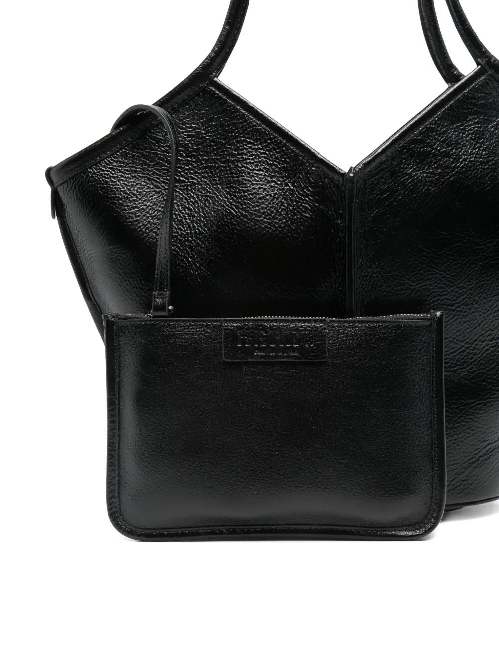 Calella S Black Calf Leather Bag