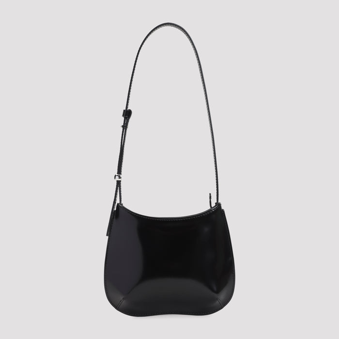 Le Petit Bisou Handbag Black Calf Leather Bag