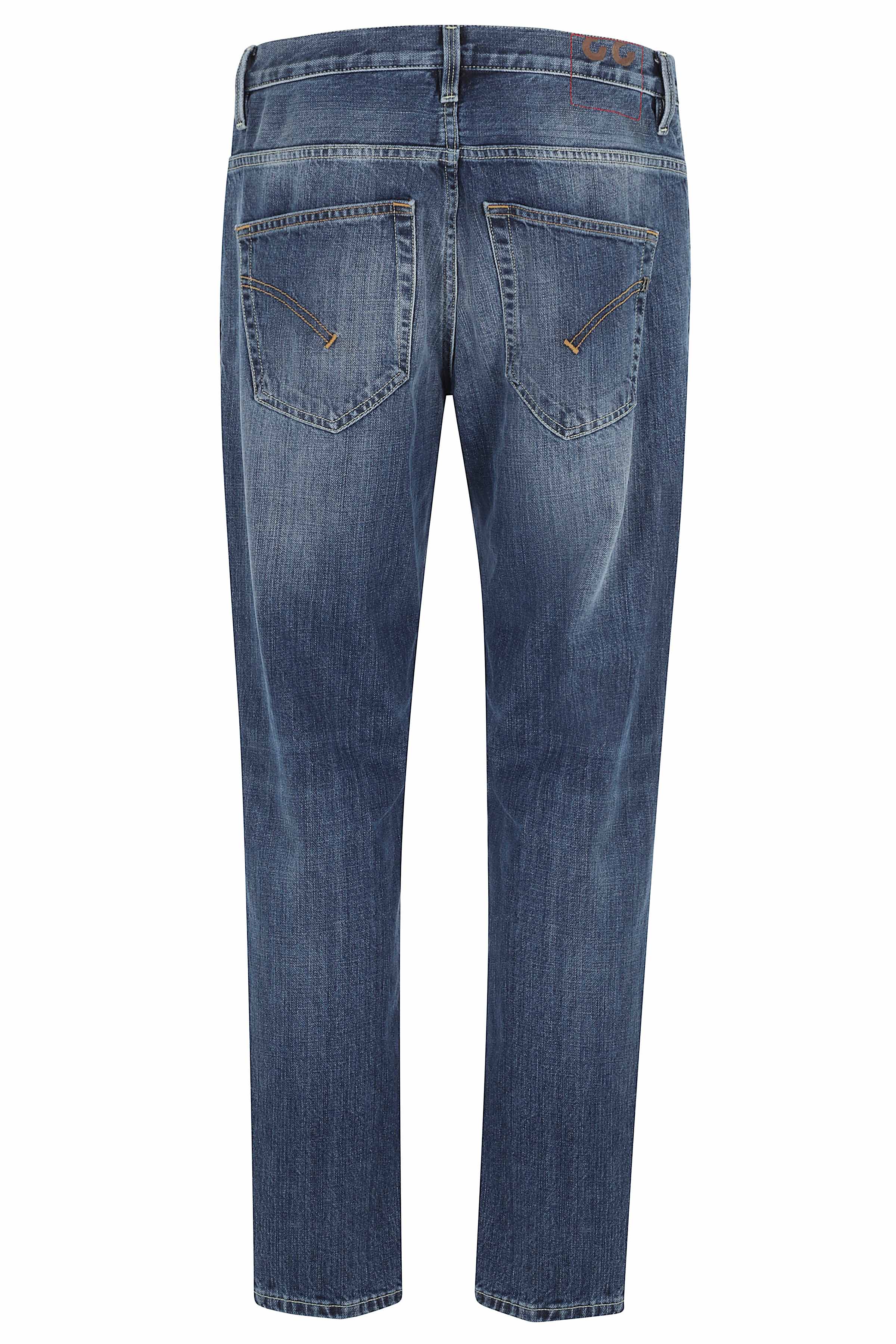 Jeans 5tasche Carrot Brighton Blue Cotone