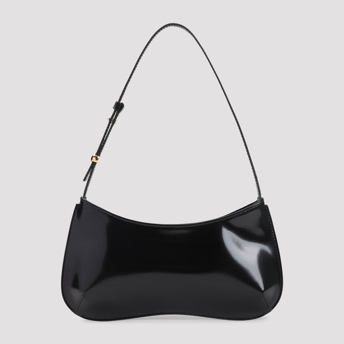 Le Bisou Handbag Black Calf Leather Bag
