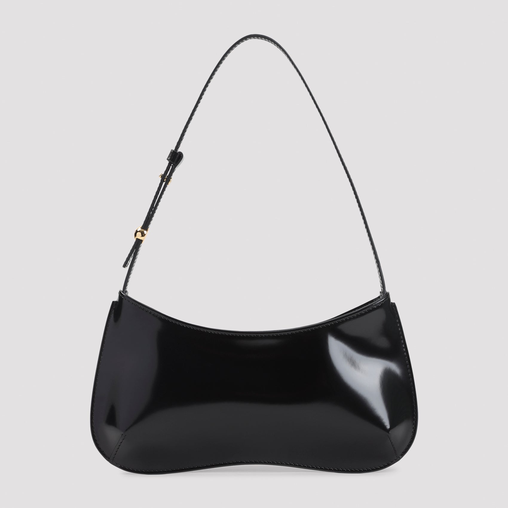 Le Bisou Handbag Black Calf Leather Bag