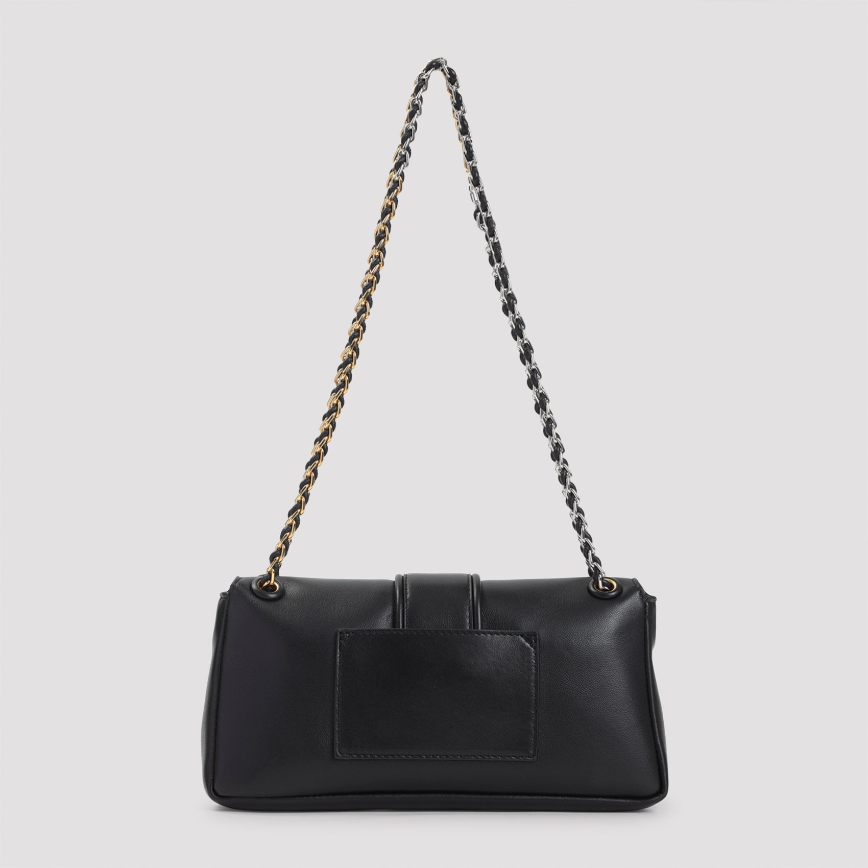 Le Bambino Chaine Handbag Black Lamb Leather Bag
