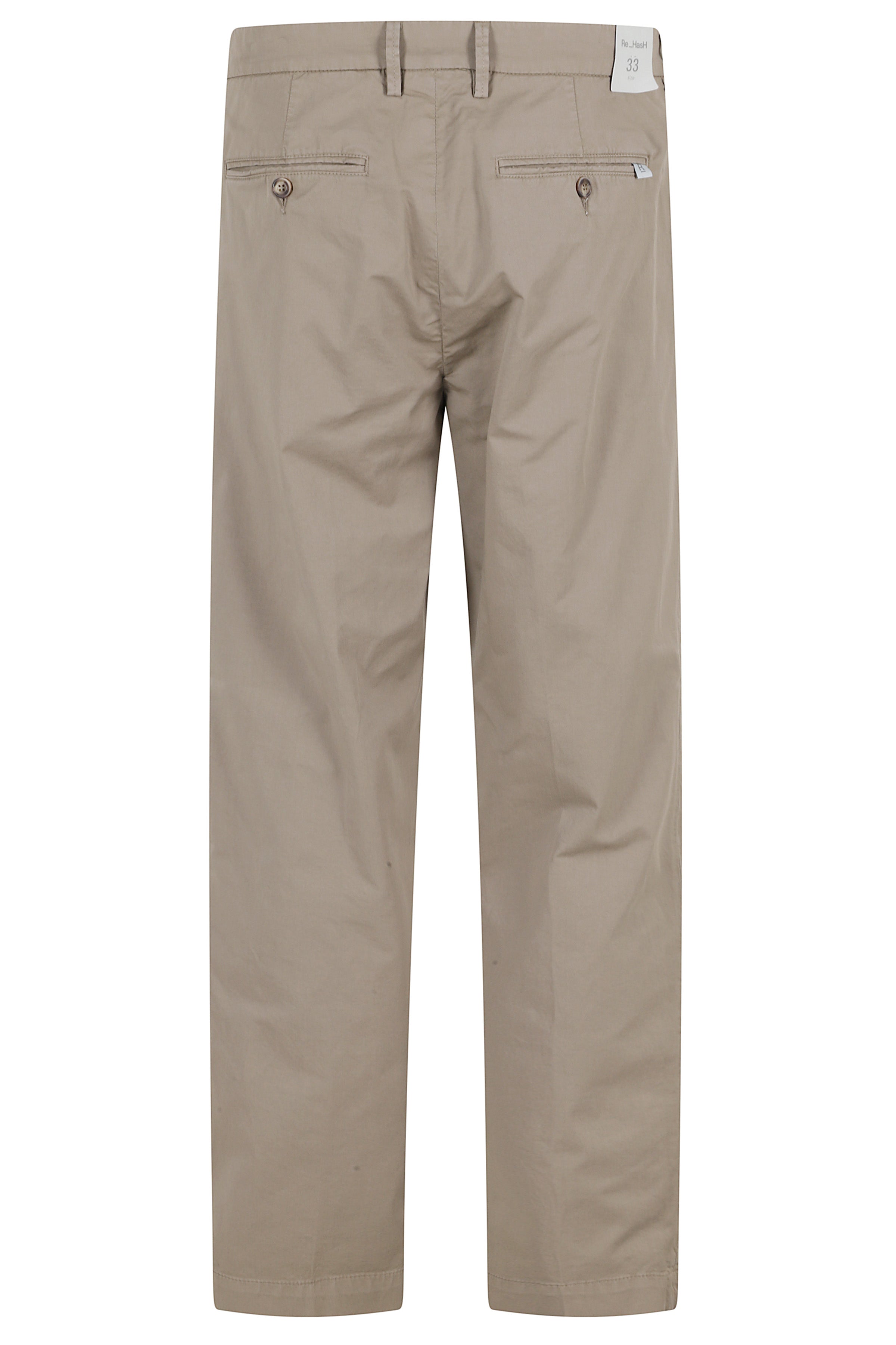 Marc Gabardina Tinto Capo Stretch Brown Cotone Cachemire Elastene Pantaloni