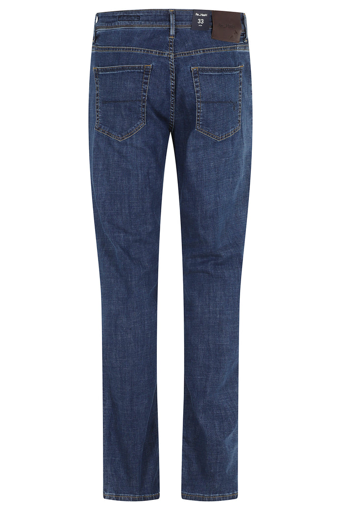 Rubens 8 Once Leggero Blue Cotone Elastane Jean