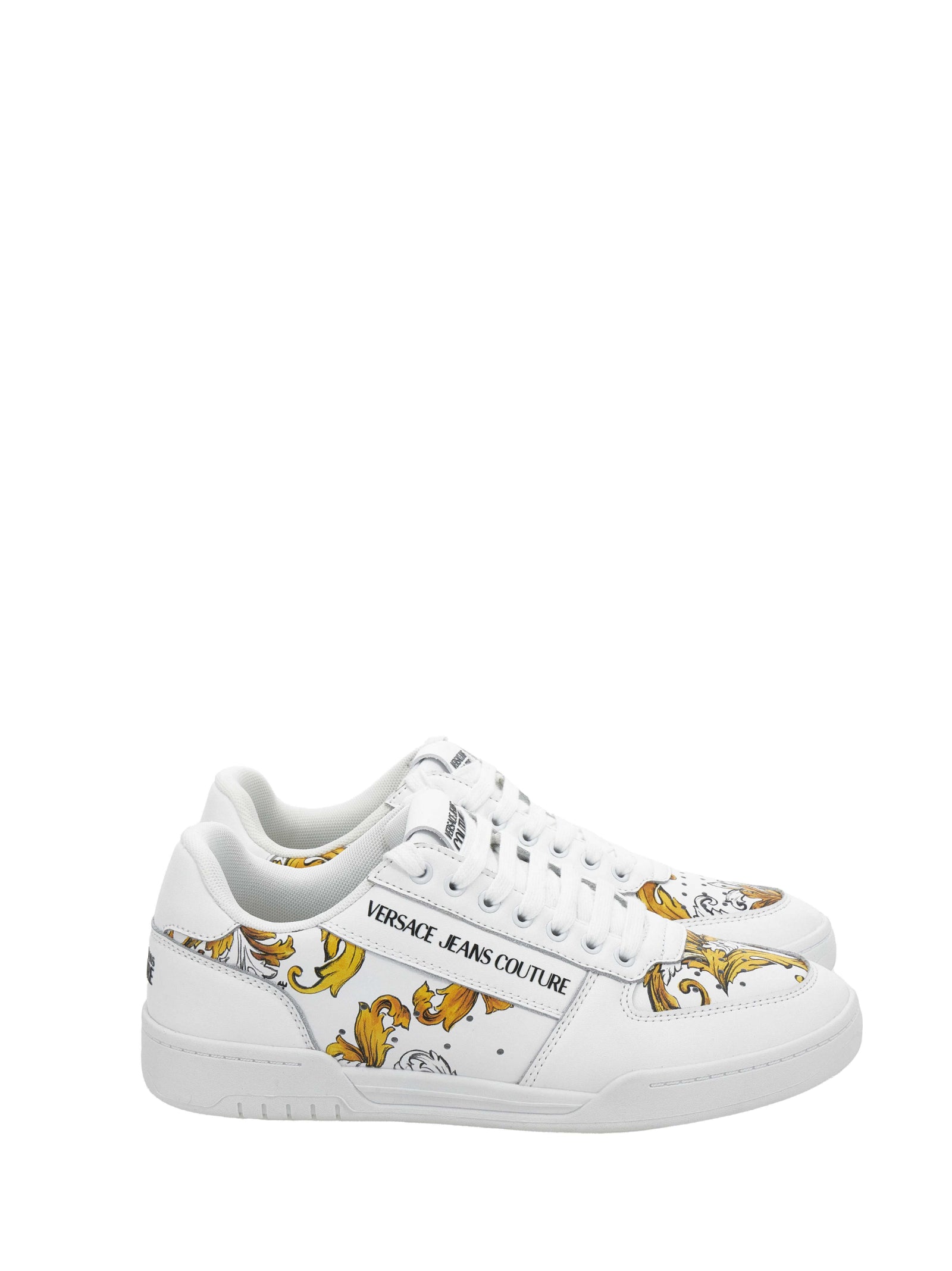 VERSACE JEANS COUTURE Sneakers White Bovino