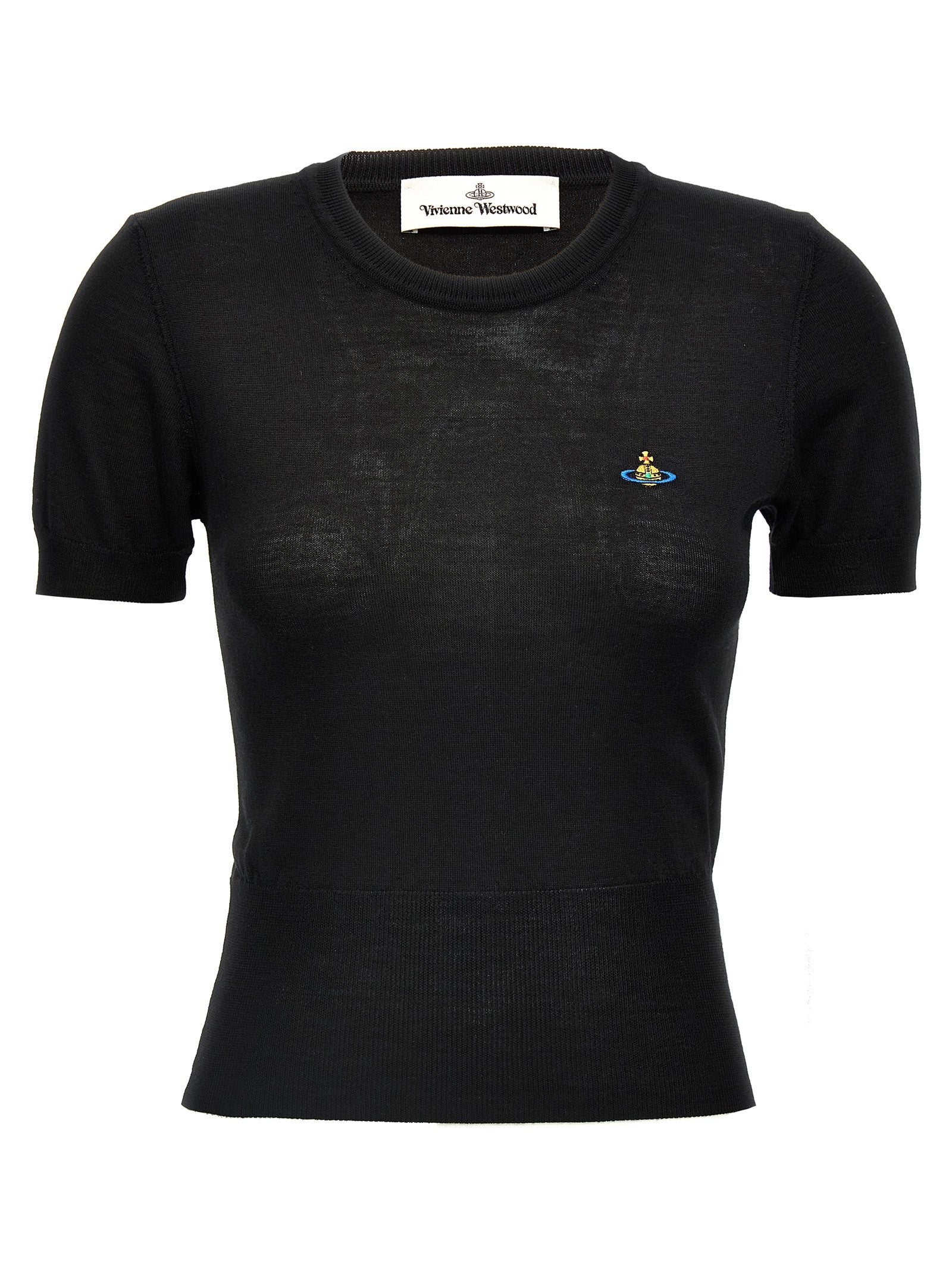 Bea top Black Wool Tops
