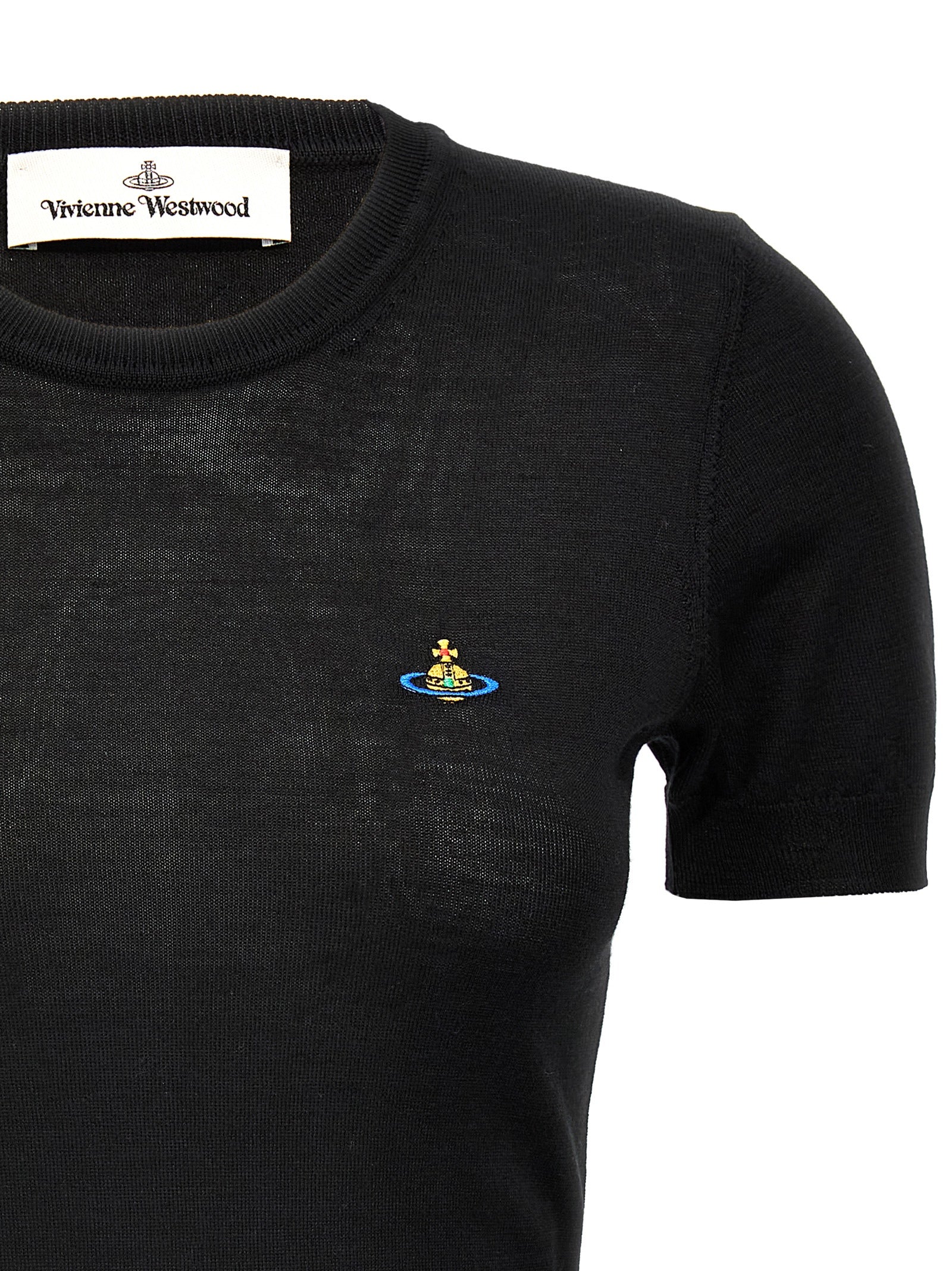 Bea top Black Wool Tops