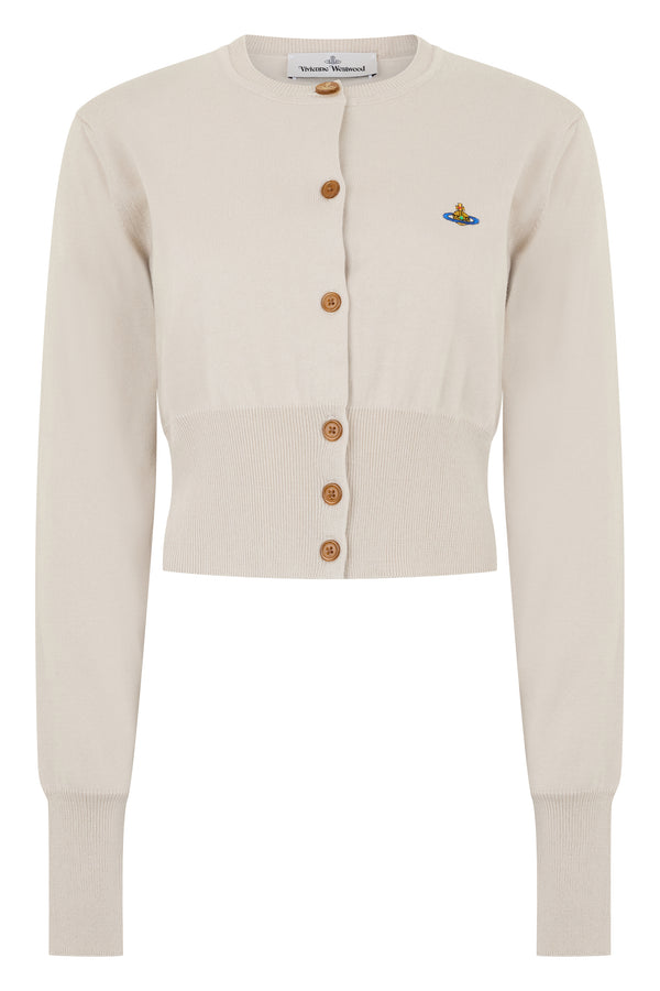 Cardigan Bea Cropped Black Wool-Silk Cardigans