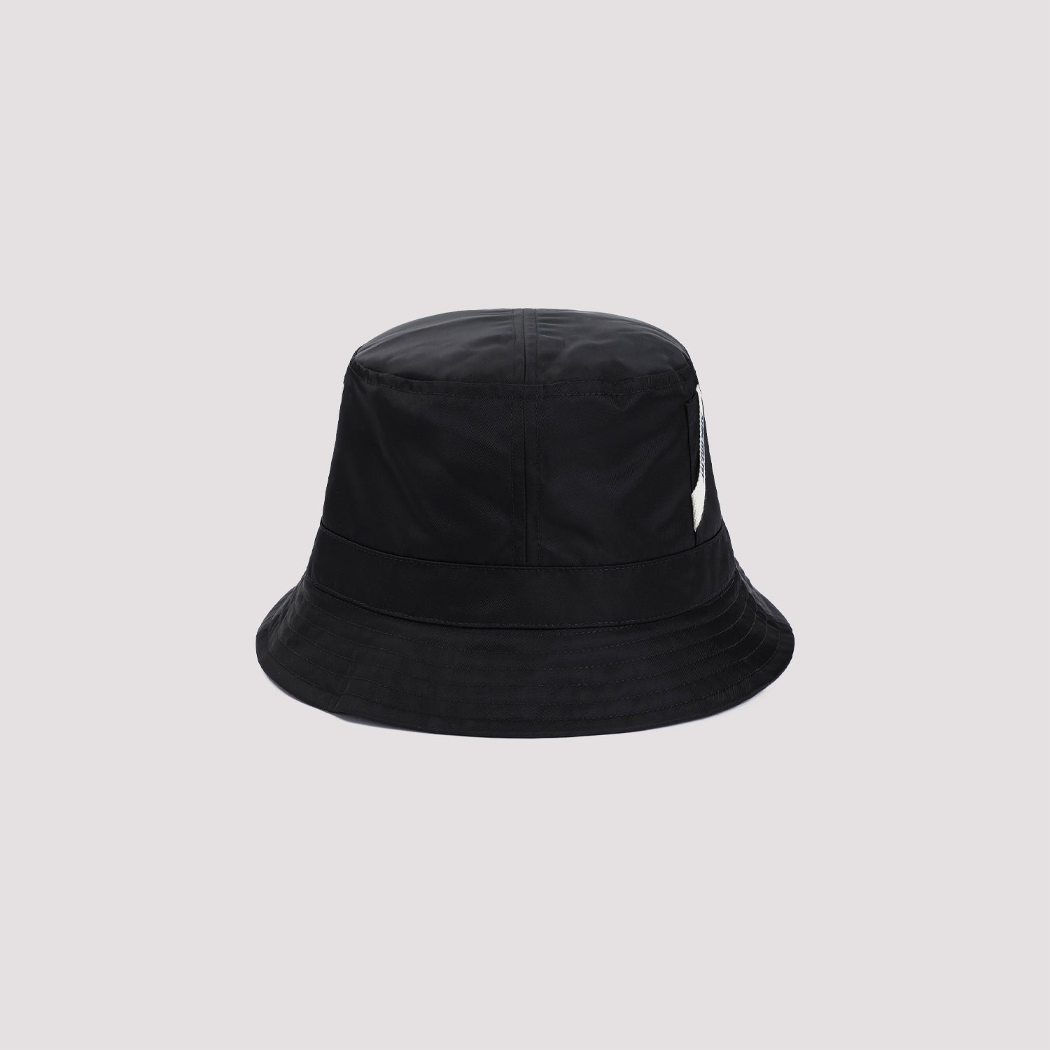 Le Bob Ovalie Black Nylon Acrylique Hat