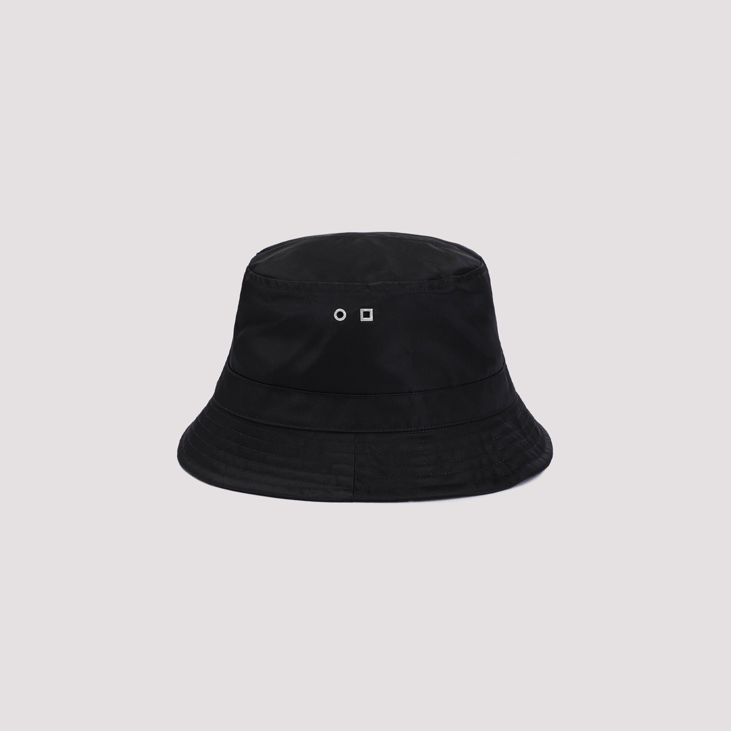 Le Bob Ovalie Black Nylon Acrylique Hat