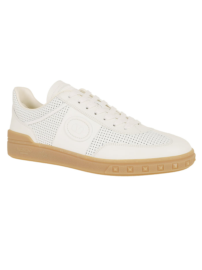 Sneaker Upvillage Nappa Traforata White Calzature