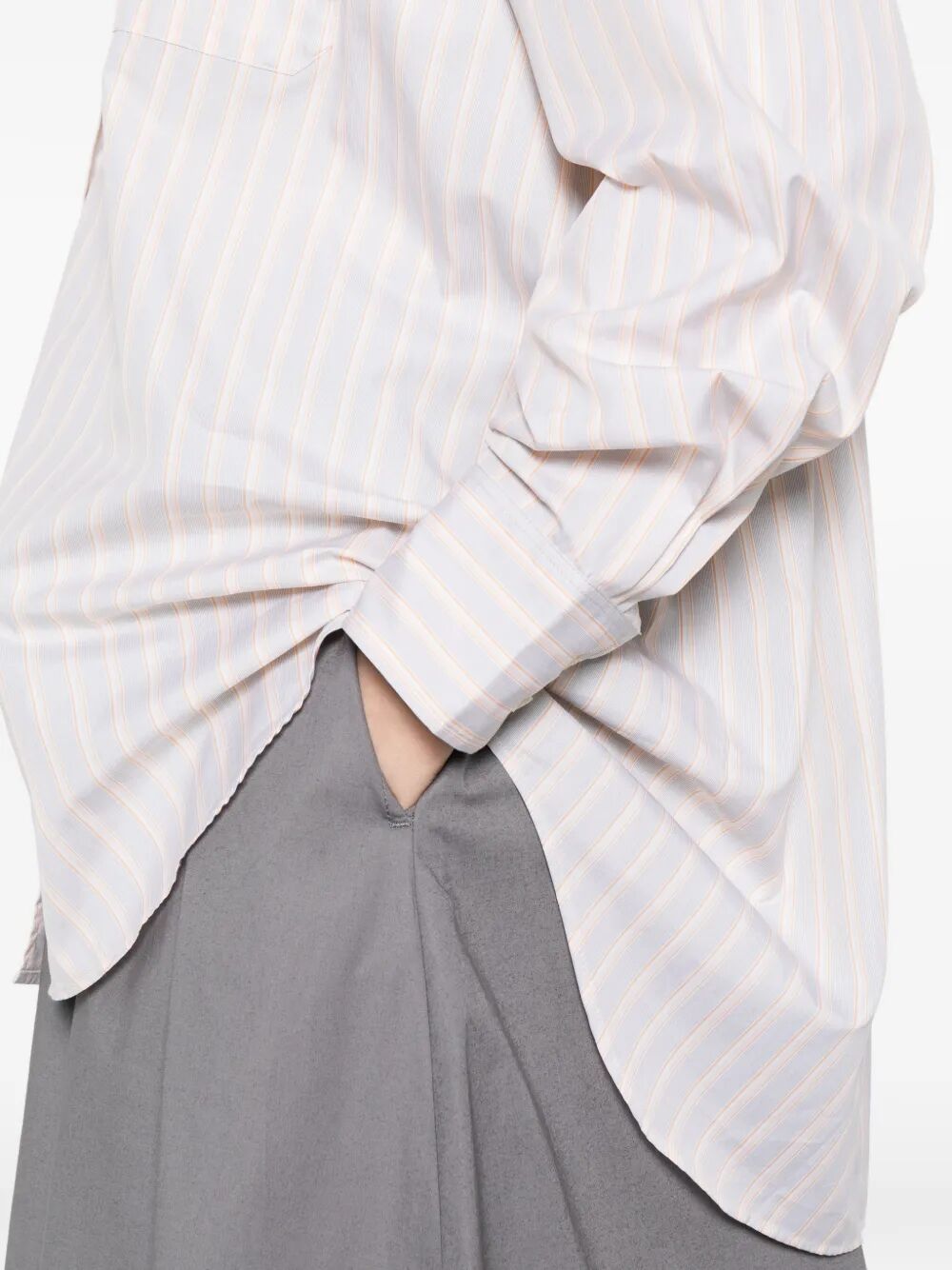 Carlotta Yellow & Orange Coton Shirt