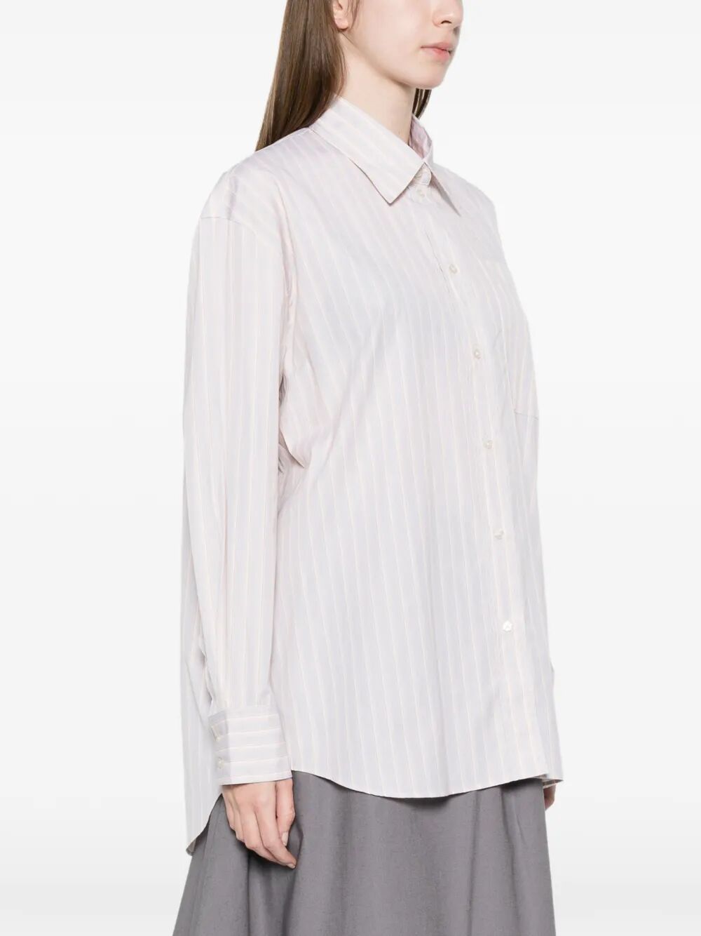 Carlotta Yellow & Orange Coton Shirt