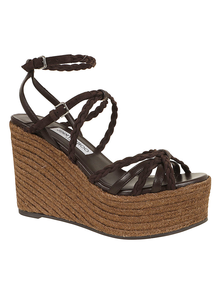 Nyra 100 Brown Lamb Calzature