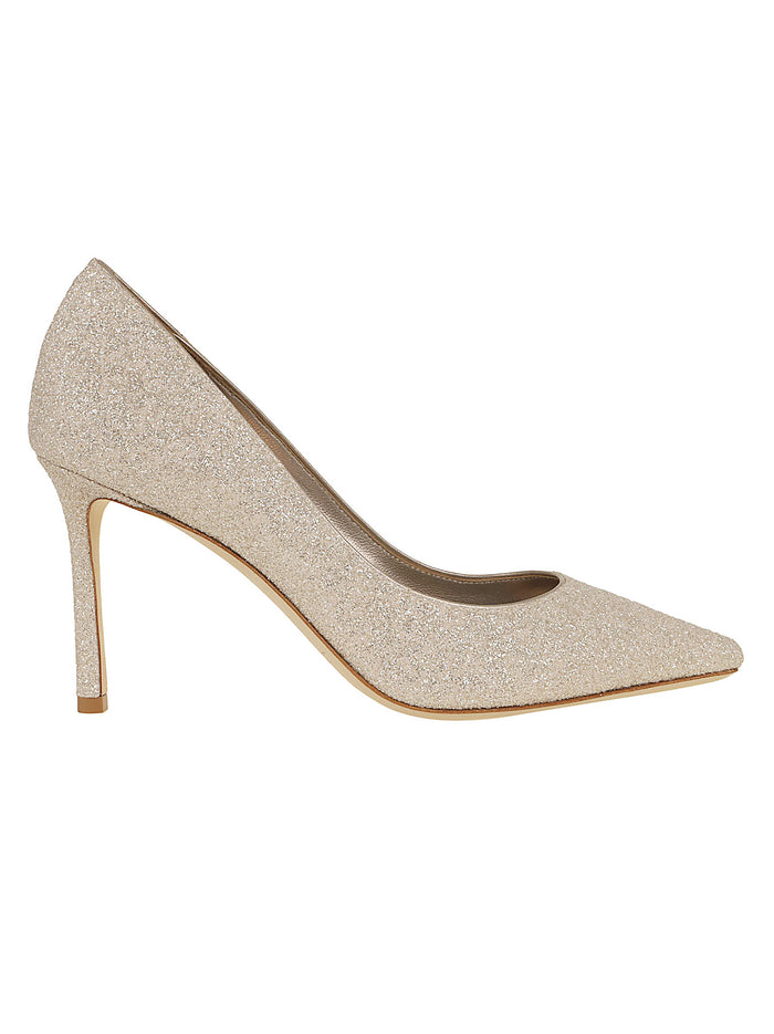 Romy 85 Metallic Domestic Goat Calzature
