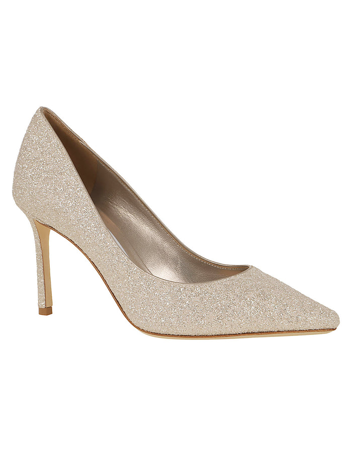 Romy 85 Metallic Domestic Goat Calzature