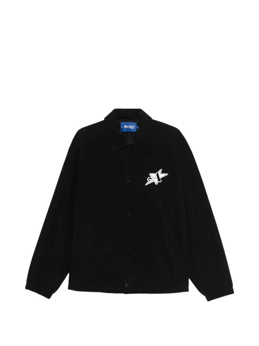 L E S Community Coaches Jacket Black Cotton | Cotton/twill