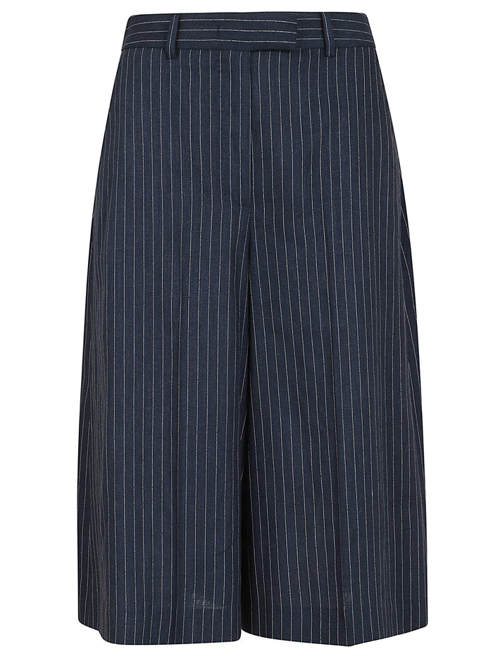 Bermuda Viscosa Lino Pantaloni
