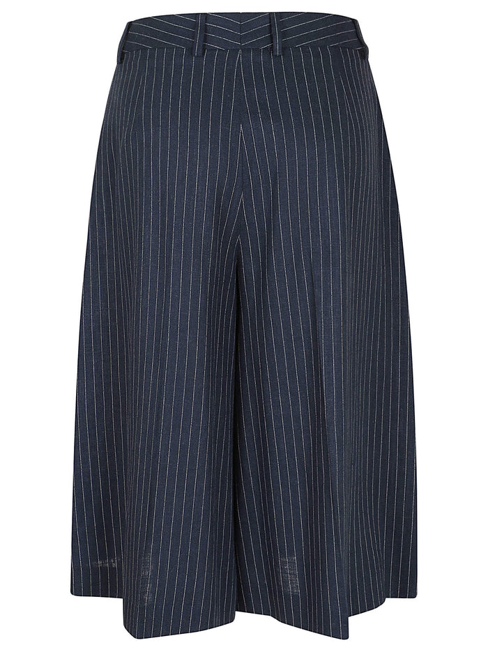 Bermuda Viscosa Lino Pantaloni