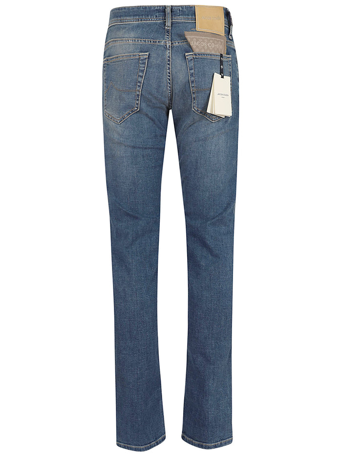 Pant 5 Pkt Super Slim Fit Nick Denim Stretch Blue Co Em Ea Jean