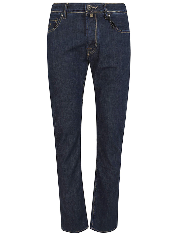 Pant 5 Pkt Slim Fit Bard Denim Blue Str. Co Vi Pl Ea Jean