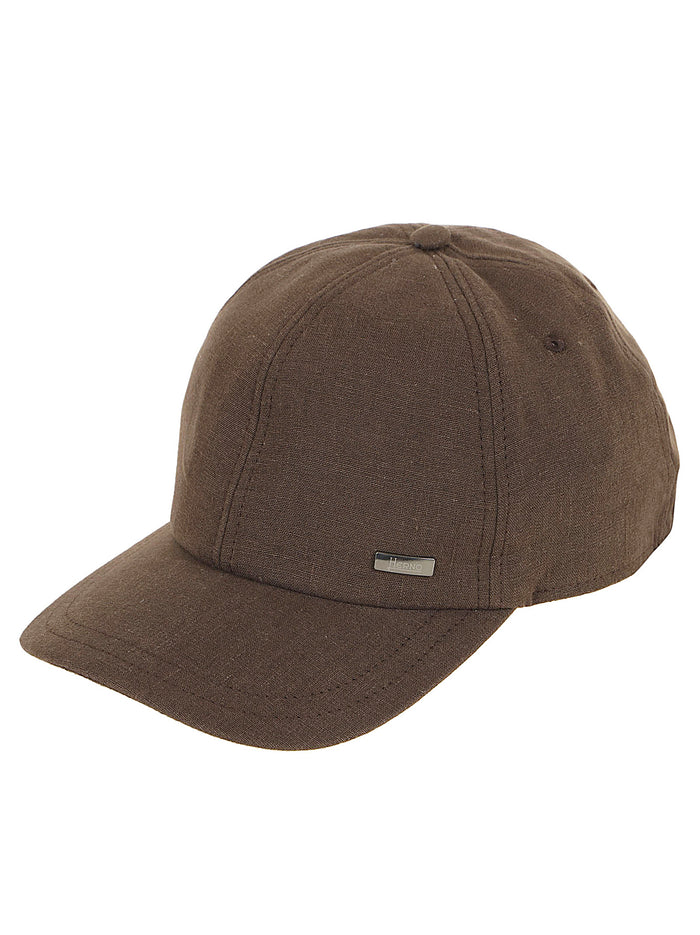 Hat Brown Lino Cotone Cappello