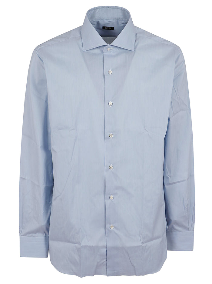 Neck Shirt Blue Co Pa Ea Camicia