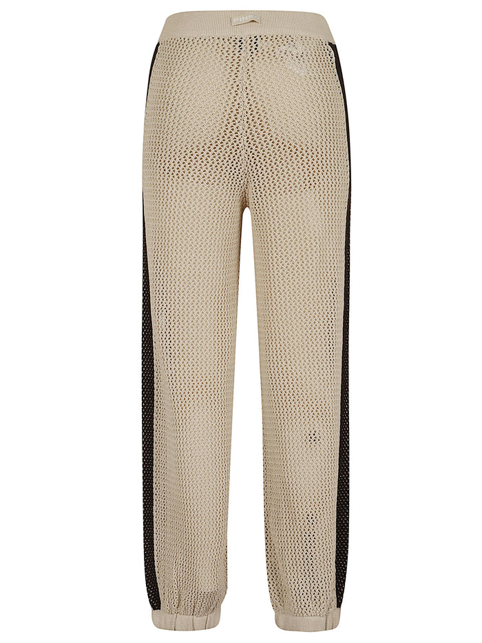 Nebulosa Pantalone Rete Sport Grey Cotone Pantaloni