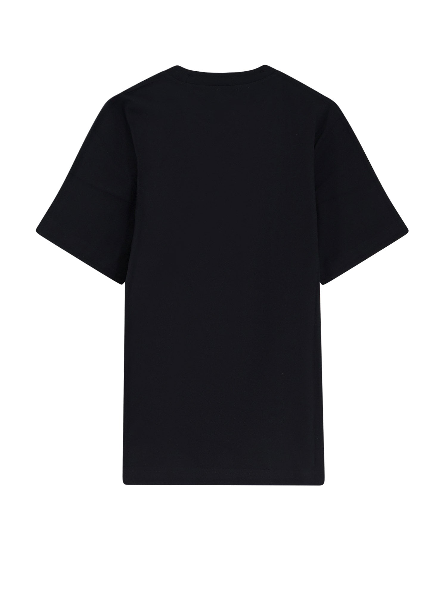 Burberry T-Shirts And Polos Black Cotone Elastan