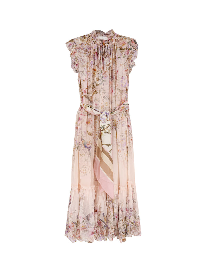 Zimmermann Dresses Cream Aviary Viscosa