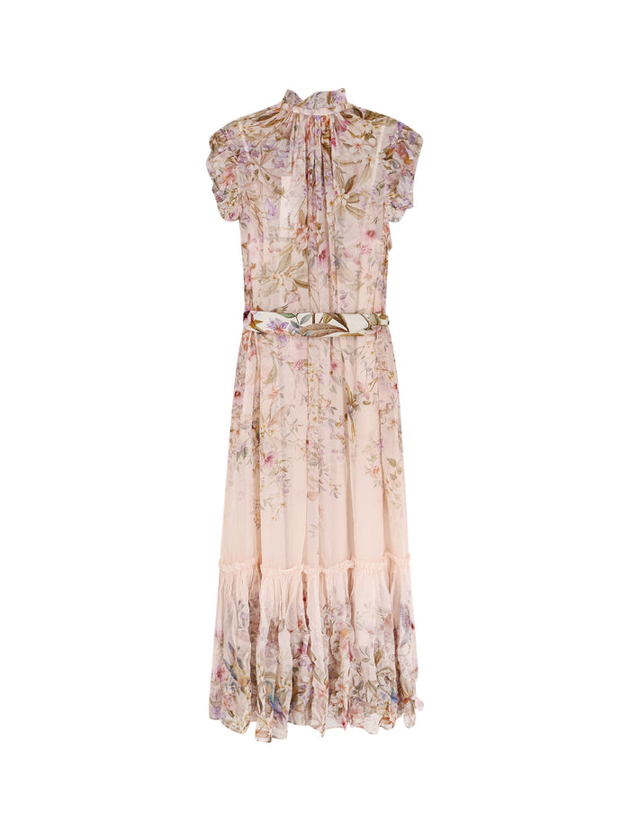 Zimmermann Dresses Cream Aviary Viscosa