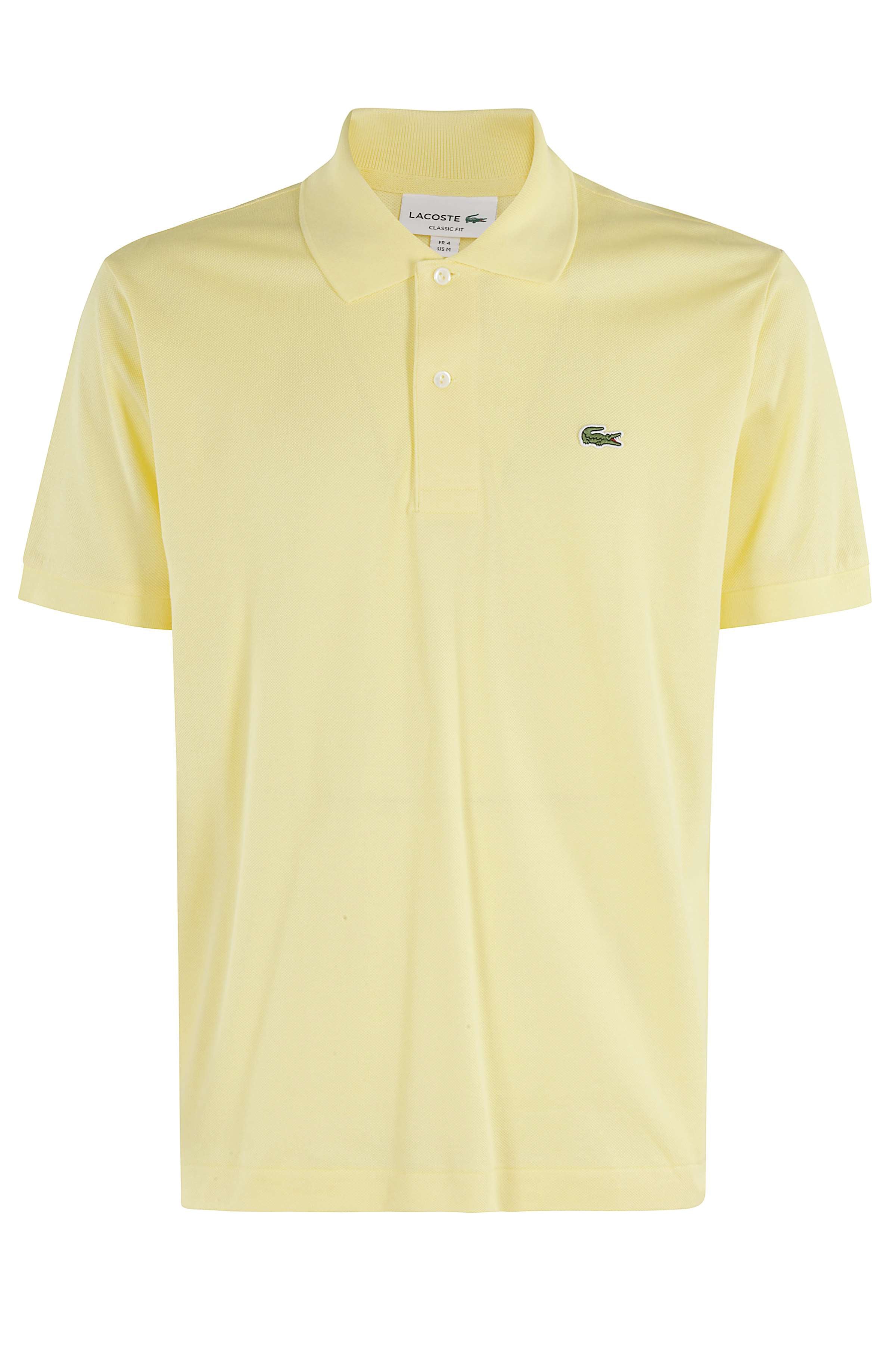 Polo Piquet Yellow & Orange Cotton