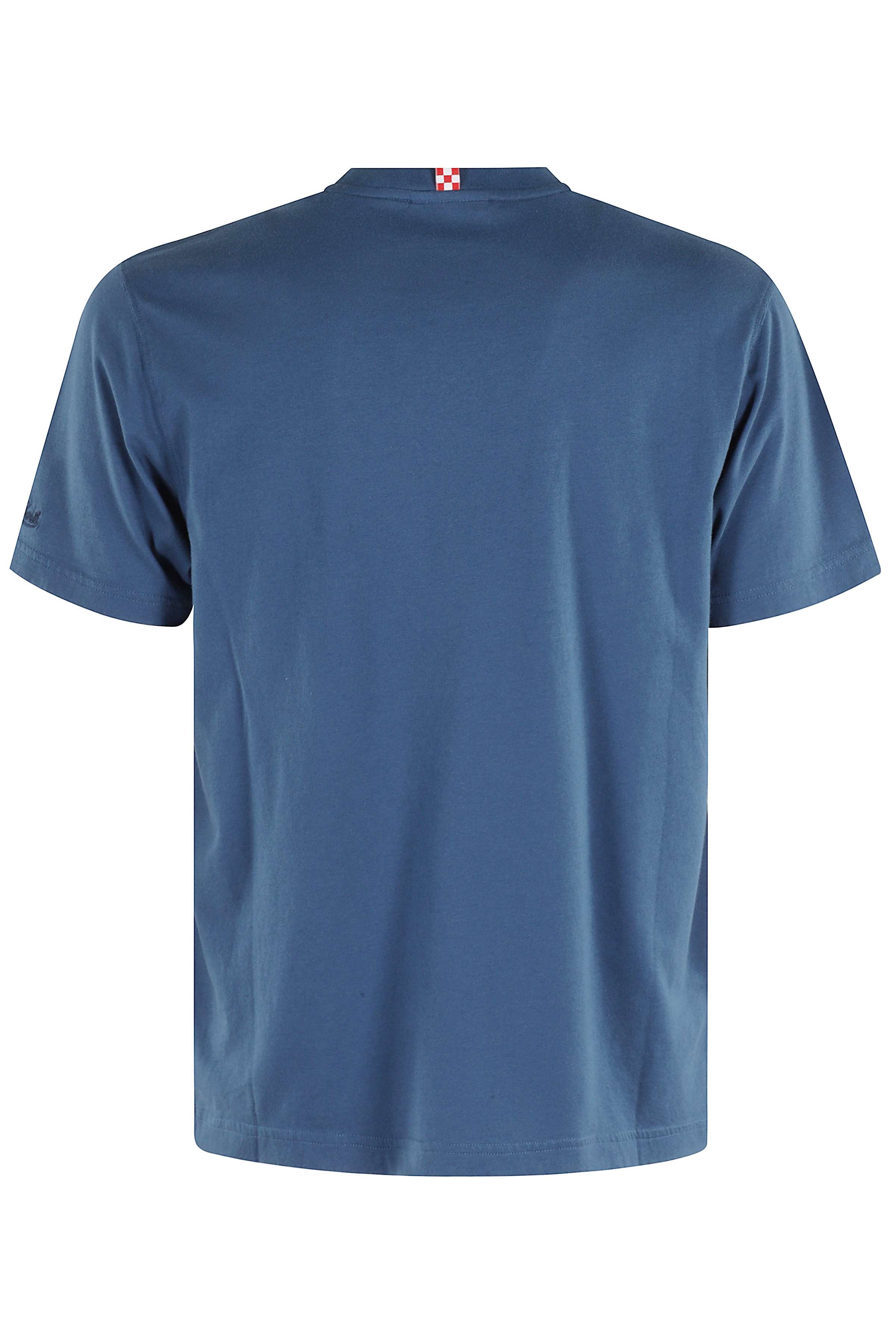 Tshirt Blue Cotone T-shirt