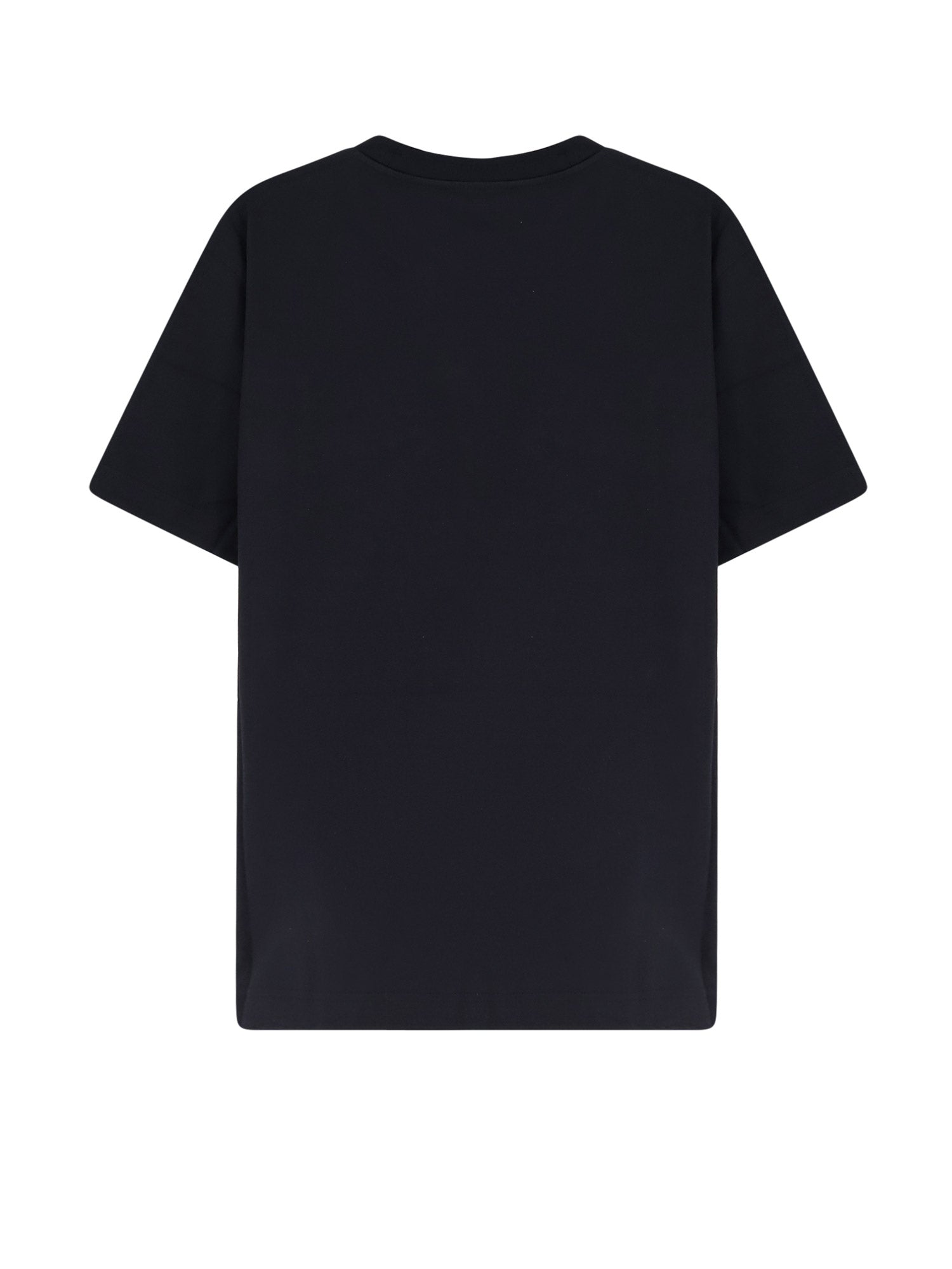 Burberry T-Shirts And Polos Black Cotone