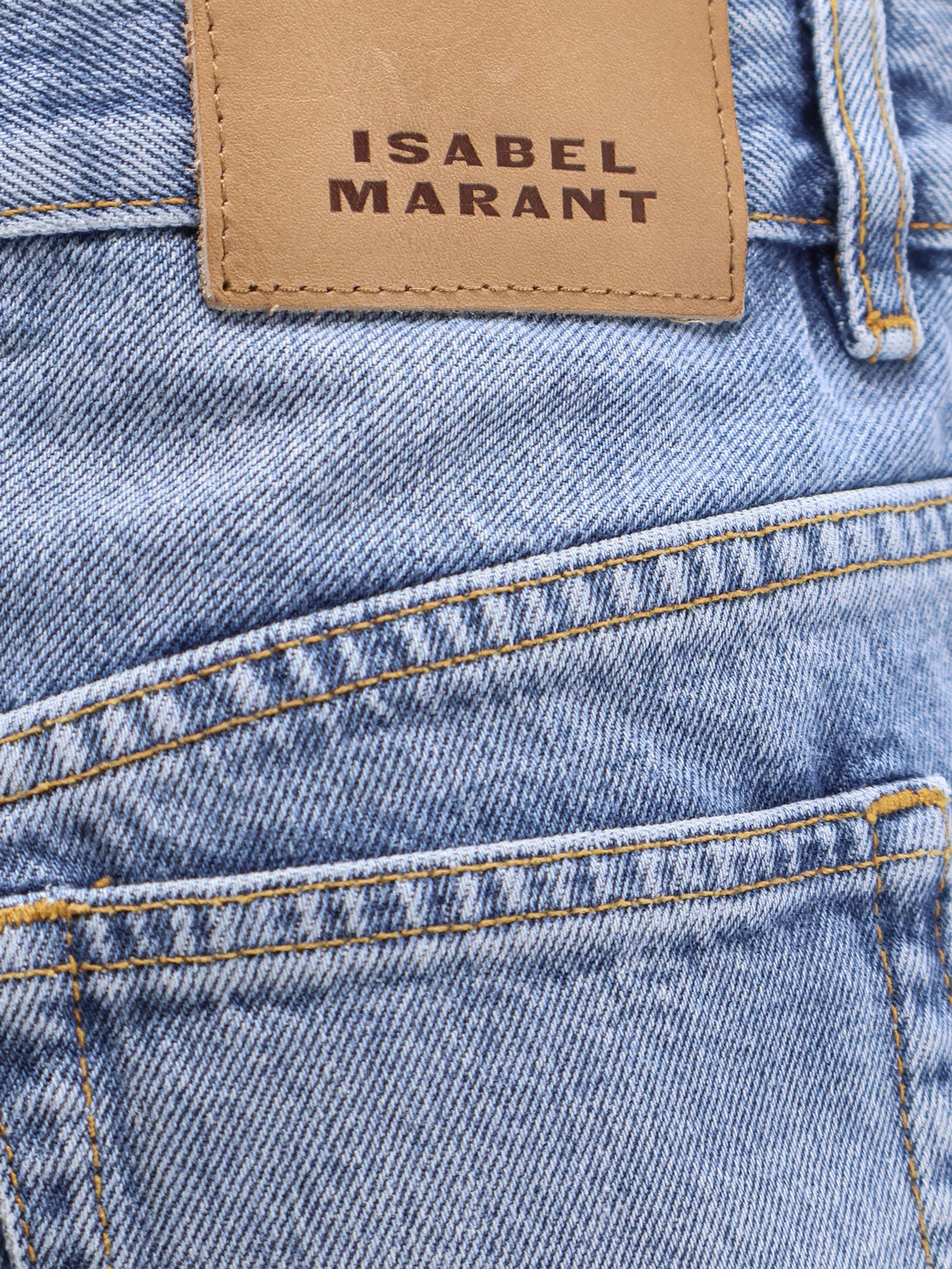 Isabel Marant Shorts Blue Cotone
